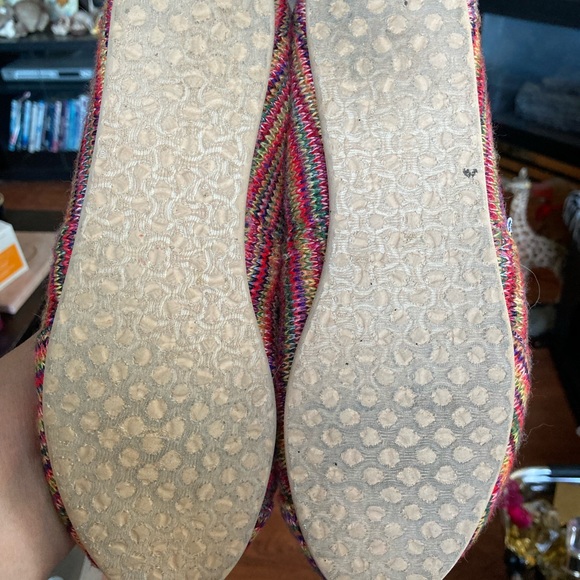 Women’s Toms Multicolor Espadrilles Size 6 - Picture 5 of 5